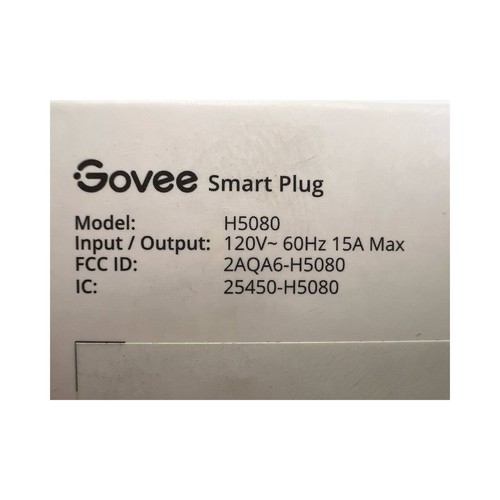 Govee Dual Smart Plug Confezione da 2, Presa Bluetooth WiFi 15A, Funziona con Alexa - Foto 3 di 12