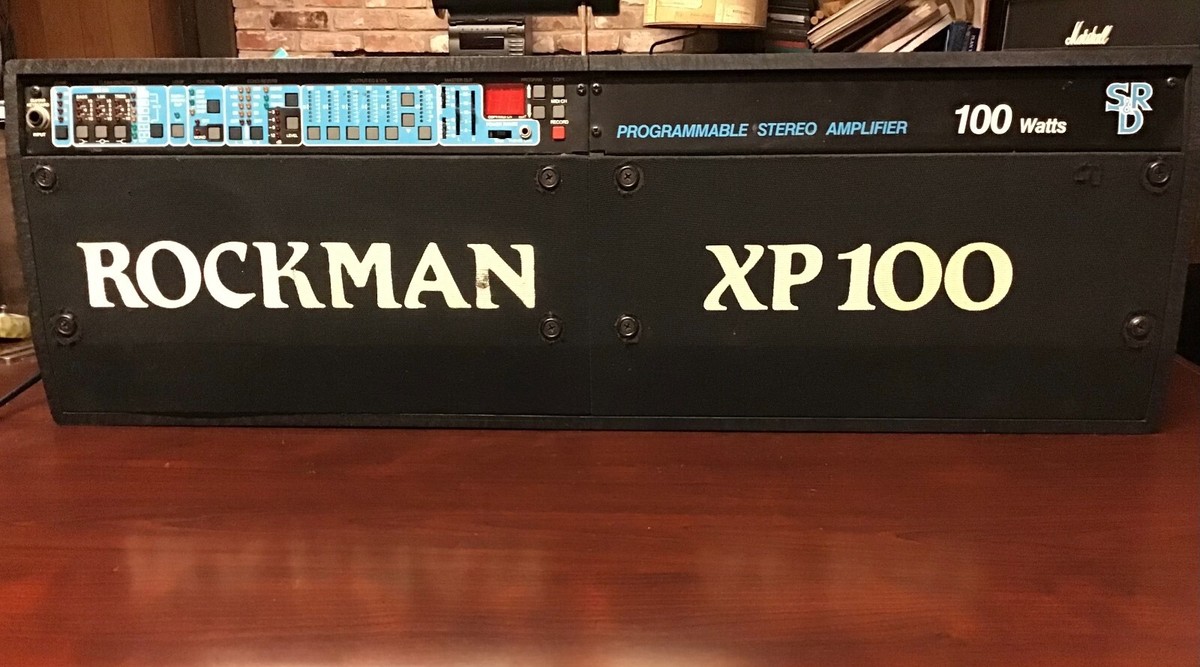 ROCKMAN XP 100 SCHOLZ SR&D MIDI PROGRAMMABLE STEREO AMPLIFIER | eBay