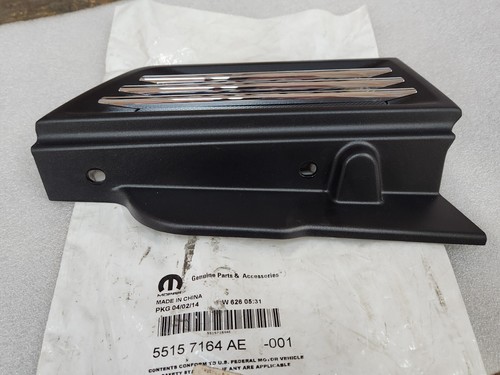 NEW 2007-11 Dodge Nitro Front RH Exterior Fender Grille Trim Molding 55157164AE - Picture 7 of 14