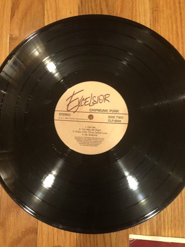 CHIPMUNK PUNK LP 12” RECORD - Picture 4 of 10