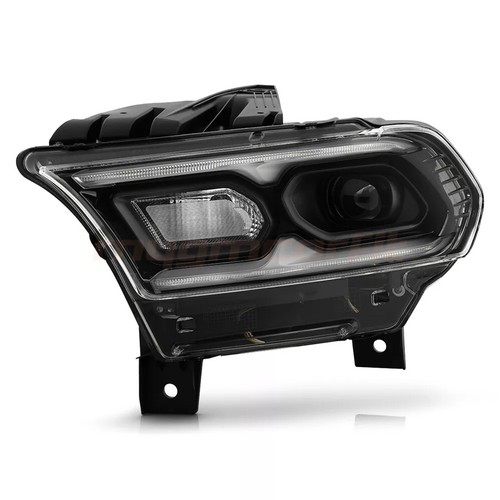 For 2021-2024 Dodge Durango Black w/ Halogen Turn Signal LED Headlight Driver LH - Bild 6 von 12