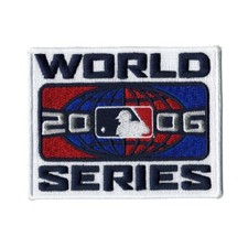 2006 MLB World Series Sleeve Jersey Patch Detroit Tigers vs. St Louis Cardinals