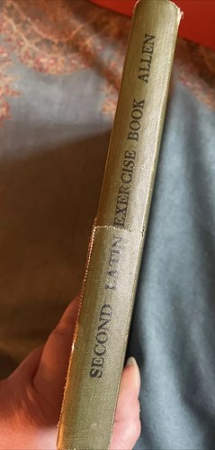 Second Latin Exercise Book, J. Allen, Oxford University Press 1935, 7” x 5” HC - Picture 5 of 14