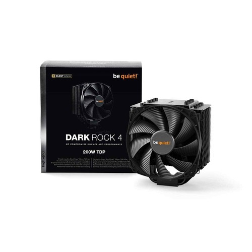 Soyez silencieux ! Dissipateur thermique dynamique fluide et ventilateur Dark Rock 4 - 200 W - Photo 6/7
