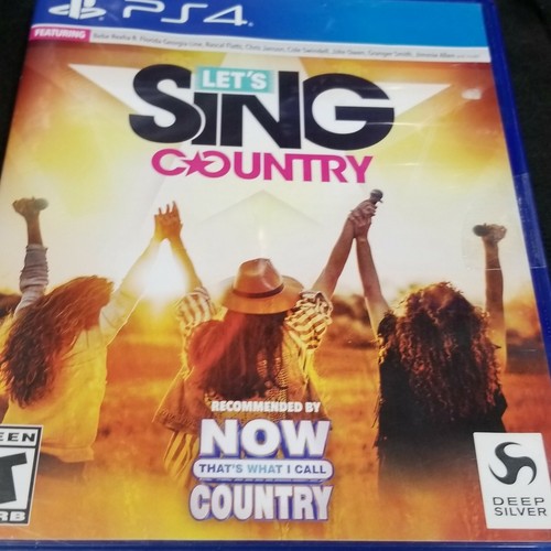 Lets Sing Country(Sony Playstation 4)Kenny Rogers Toby Keith Bebe & More PS4 - Picture 3 of 4