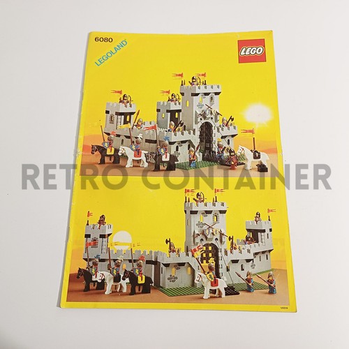 Lego Vintage Anleitung Instructions Set 6080 - King's Castle (1984)
