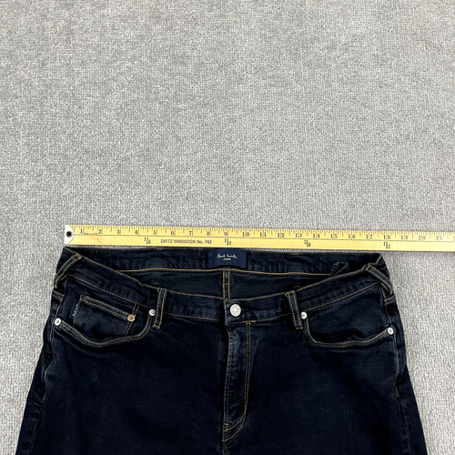 PAUL SMITH Jeans Mens 36 x 29 Slim Fit Leg Dark Blue Denim Stretch Preppy Casual - Picture 5 of 11
