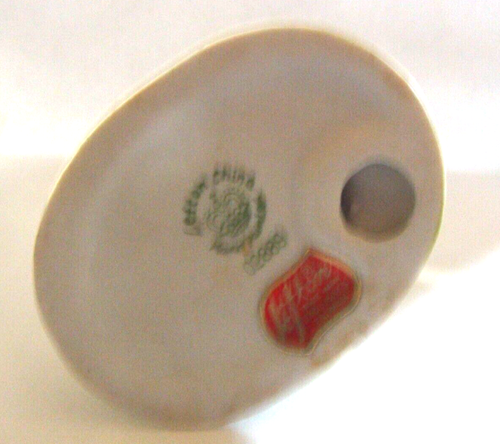 Lefton 02889 Big Brother Hase mit Apfel neckt Baby Hase Figur süß Ostern - Bild 5 von 5