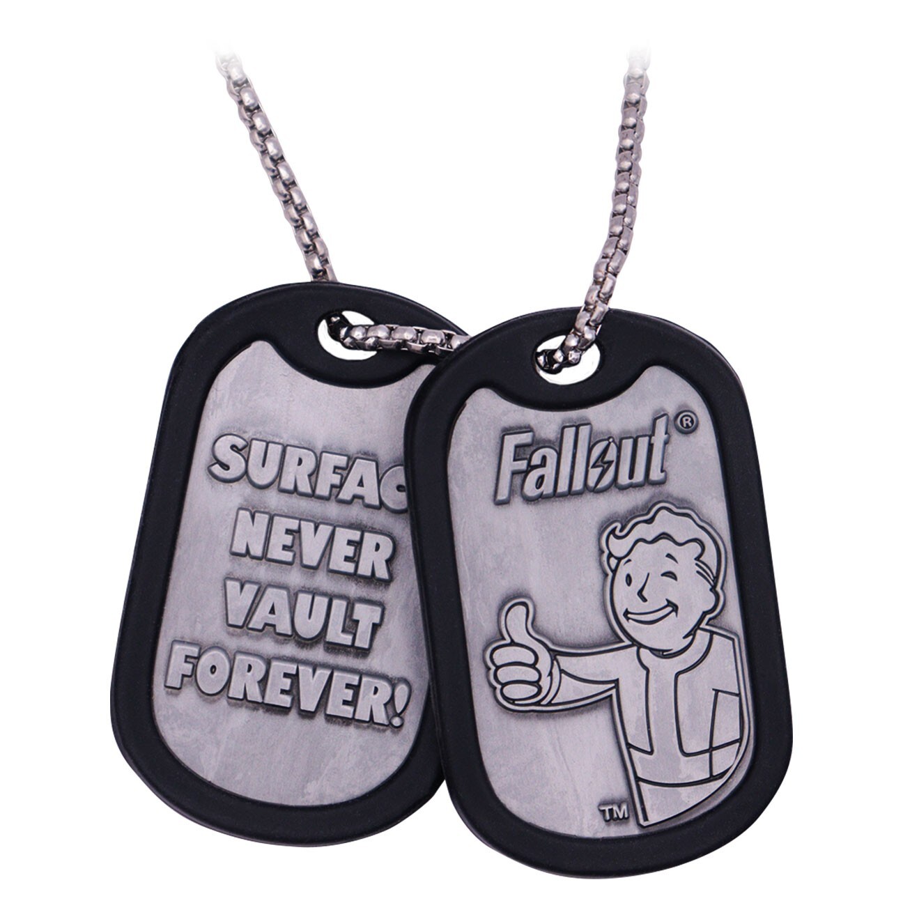 Fallout - Officially Licensed Vault-Tec Metal Dog Tags - 50 x 32mm - Image 3