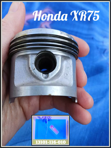 HONDA XR75 PISTON,RINGS,WRIST PIN,STANDARD,FIT 73-76,13101-116-010,13011-116-004 - Picture 12 of 13