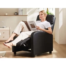 Massage Recliner Chair Adjustable Home Theater Seating with Lumbar Support