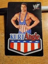 2000 Vintage WWF WWE KURT ANGLE Vending Machine Prism Hologram 4 x 3 LG Stickers