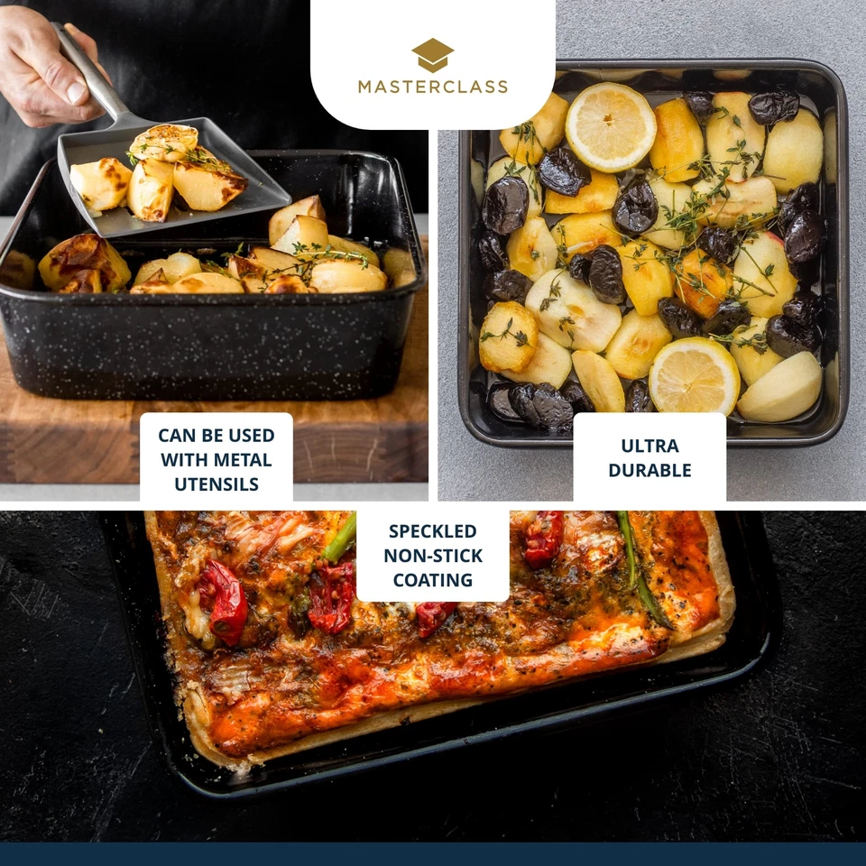 MasterClass Quadratische Backform kratzfestes und induktionssicheres Backblec... - Bild 4 von 4