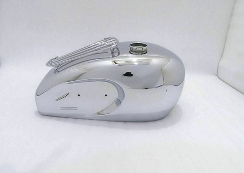TRIUMPH T100 CHROME PETROL TANK/FIT FOR - Picture 2 of 6
