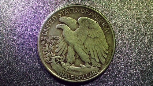 1945 P Nice Grade Silver Walking Liberty Half Dollar#90fav - Picture 5 of 5
