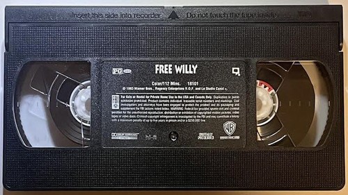 WARNER BROS. FAMILY ENTERTAINMENT - FREE WILLY (VHS, 1993) You Will Cheer!!! - Bild 5 von 6