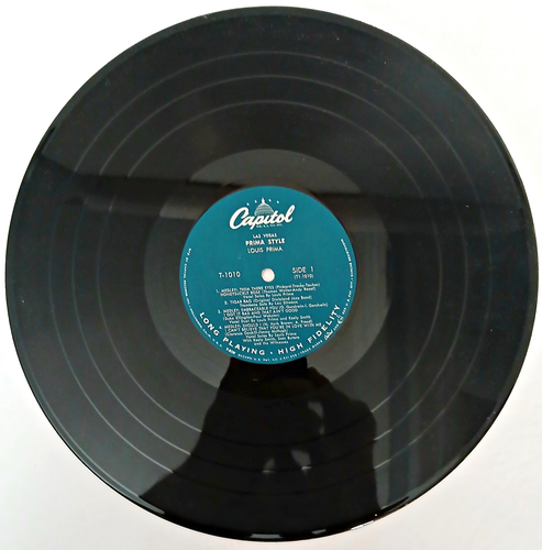 Louis Prima & Keely Smith: Las Vegas Prima Style - 1958 MONO - Jump Blues / Jazz - Picture 3 of 4