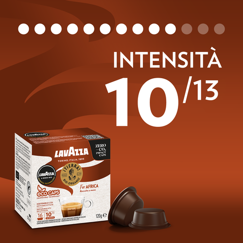 Caffè Lavazza A Modo Mio ¡Tierra! For Africa, 256 Capsule - Foto 7 di 8