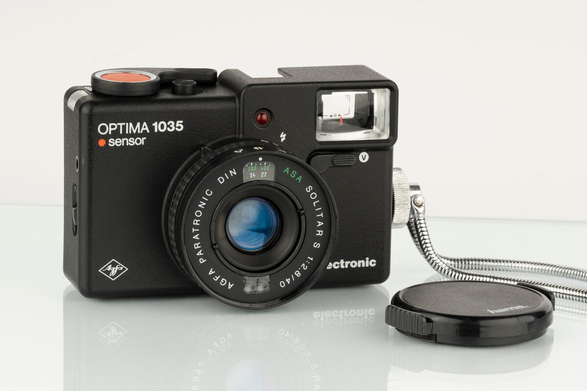 Agfa Optima Sensor 1035 Solitar S 40mm f/2.8 Rare vintage Agfa Optima Sensor 1035 Solitar S 40mm f/2.8 Rare vintage