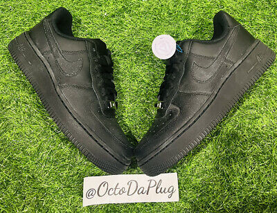 Nike Air Force 1 '07 Low Triple Black Womens Multi Size Nike Air Force 1 '07 Low Triple Black Womens Multi Size