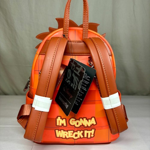 NEW Loungefly Disney Wreck-It-Ralph Cosplay Ralph Mini Backpack Figural READ - Picture 4 of 10