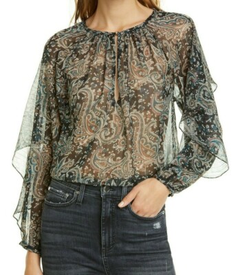 joie latacia bell sleeve blouse