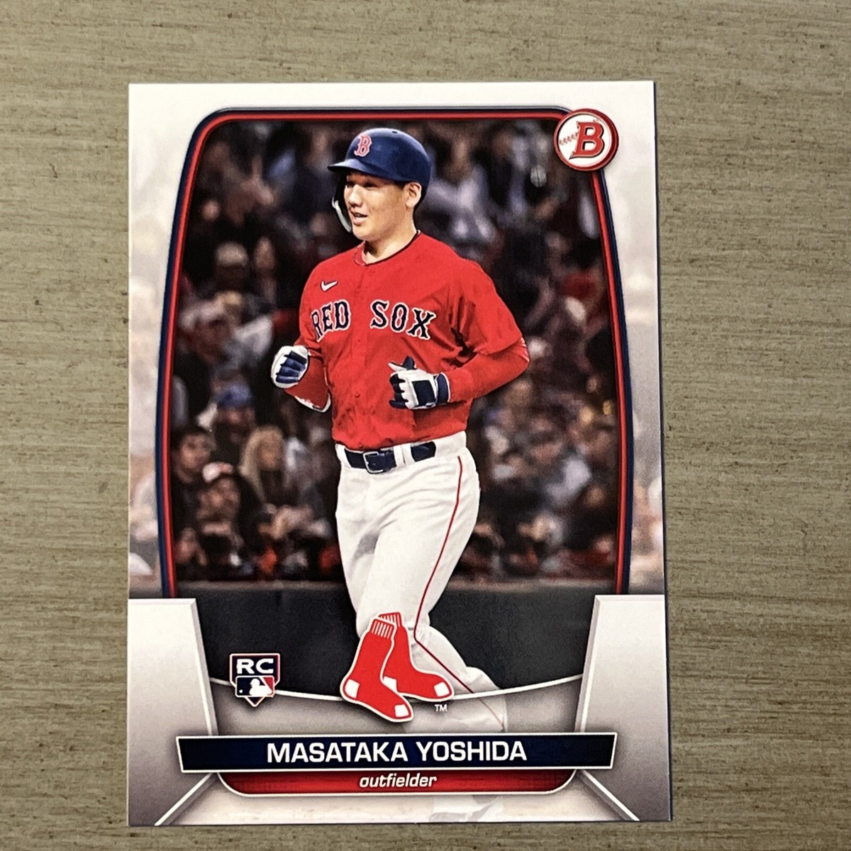 Masataka Yoshida 2023 Bowman Rookie Card RC #58 Boston Red