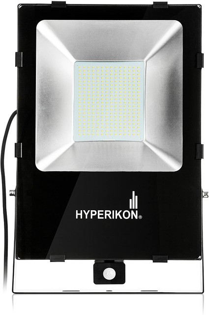 Hyperikon Outdoor 200w Led Flood Light With Motion Sensor 1000w Equivalent 20000 For Hyperikon Outdoor 200w Led Flood Light, Hyperikon Led Outdoor Security Floodlight With Motion Sensor
