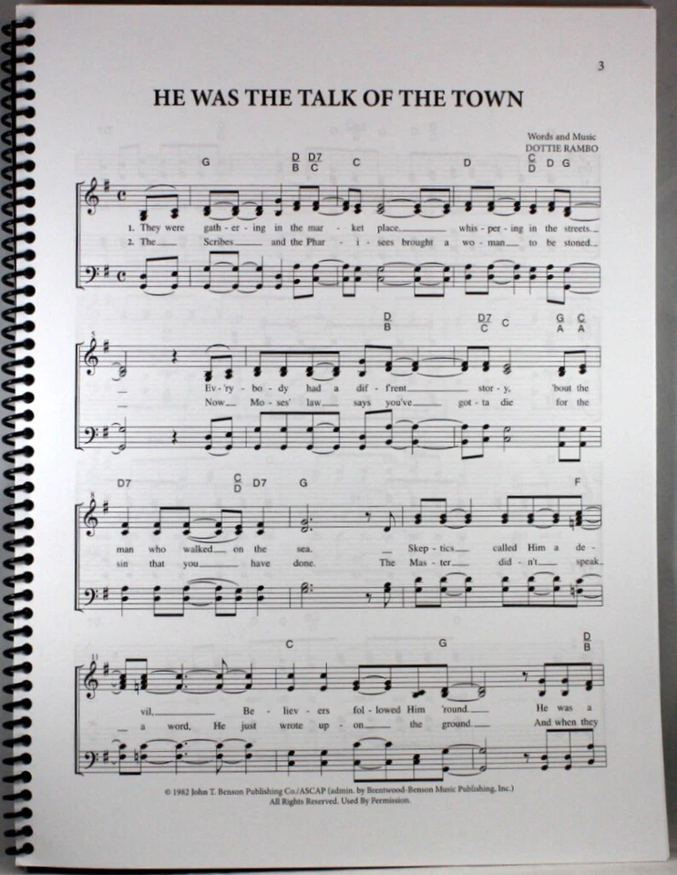 Dottie Rambo Collectors Edition Songs Of A Lifetime NEW Sheet Music & Song Book - Image 3 of 4