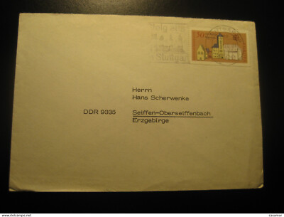 STUTTGART 1978 To Seiffen Get Out Get Off In Stuttgart Cancel Cover GERMANY