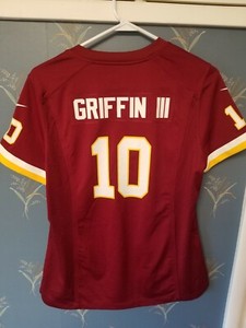 Nike-Washington-Redskins-OnField-Jersey-10-RG3-RGIII-Robert-Griffin-Youth-Large