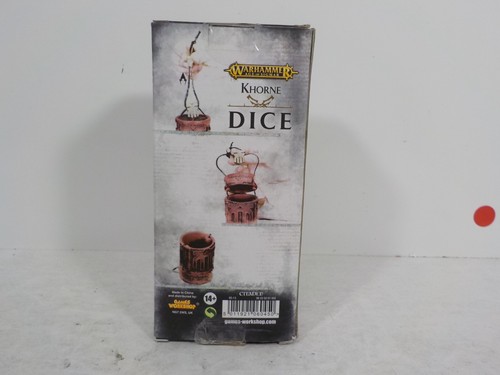 G402 WARHAMMER AOS KHORNE BLOODBOUND DADOS AGITADOR SET TAZA FUERA DE STOCK - Imagen 8 de 11
