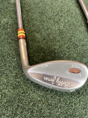 Bobby Jones Wedge 60 Multi Colored Ferrule with Iomic Red Grip