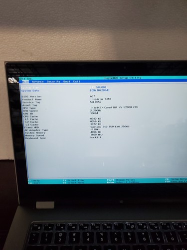 Dell Inspiron 7348 i5-5200U 2.20GHz 4GB 250GB SSD NO OS! #69 - Picture 2 of 5