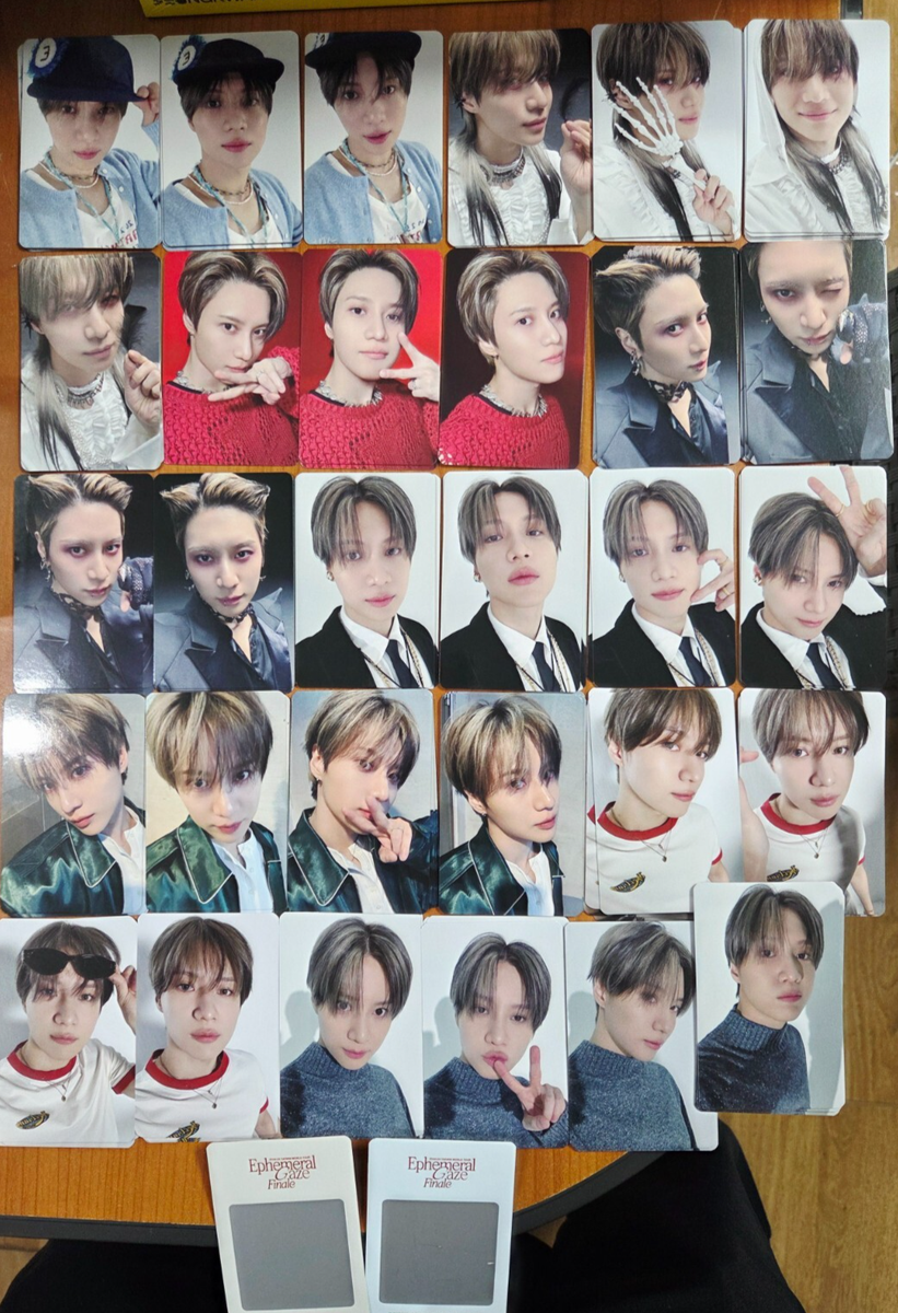SHINee テミン ephemeral gaze finale トレカ TAEMIN SHINee Official Photocard 'Ephemeral Gaze Finale