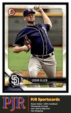 2018 Bowman #BP99 Logan Allen San Diego Padres  Buy 4 - 35% Off