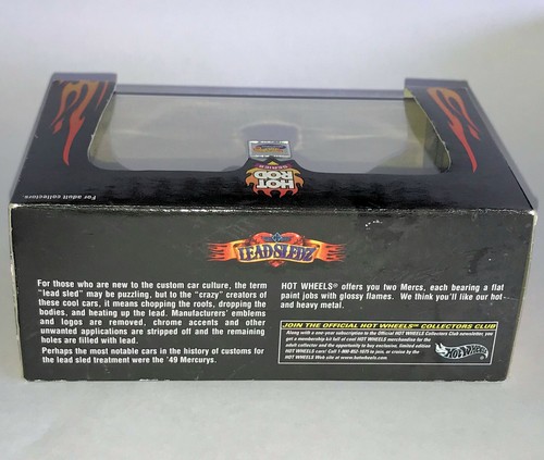 2000 Hot Wheels Lead Sledz Mercury Low Rider Hot Rod Series Diecast Car 1:64 - Picture 5 of 7
