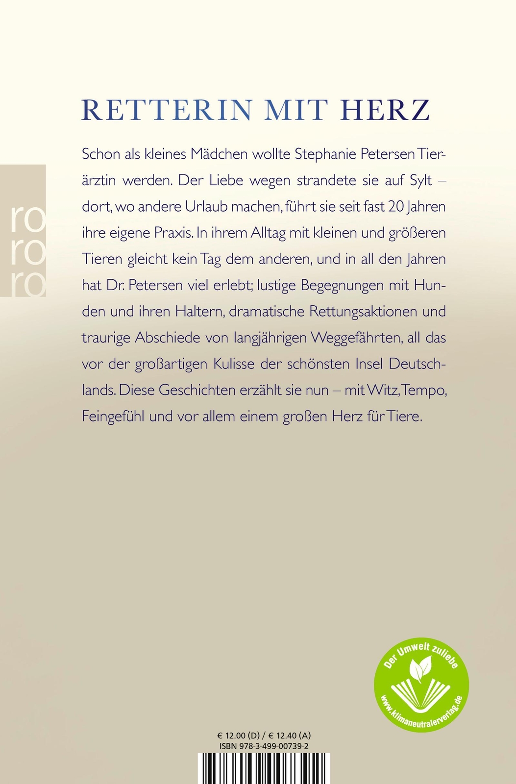 Thumbnail - Die Inseltierärztin | Stephanie Petersen | Taschenbuch | 192 S. |
