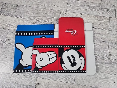 Vintage Mickey Mouse Geschenkboxen 90er The Disney Store 3 Würfel - Bild 3 von 3