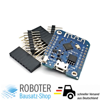 D1 Mini V3.0 ESP8266 IoT Board Arduino kompatibel