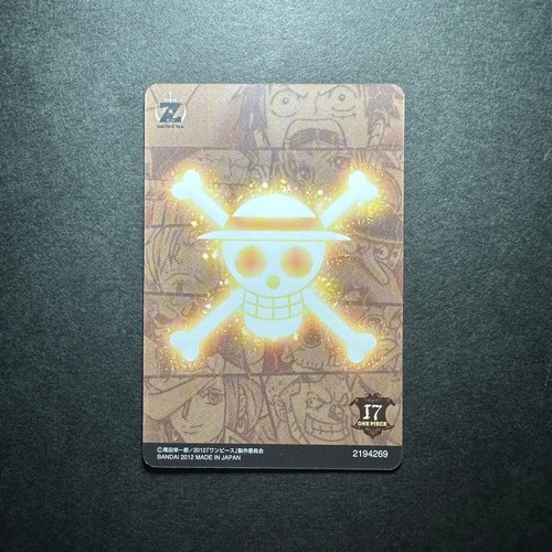 S1369 Strohhut Crew japanischer Einteiler Film Film Z HOLO Logkarte Nami Robin - Bild 2 von 2