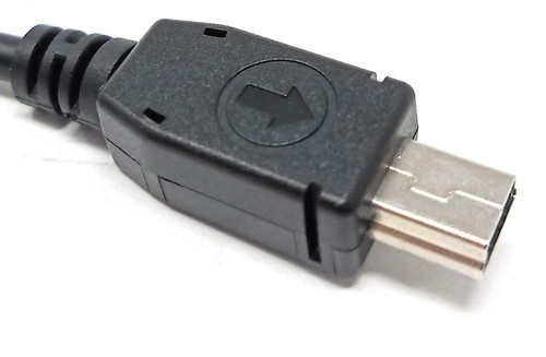 System-S USB 2.0 Cable for Usb-A To USB Mini B 5 Pin 10 CM - Zdjęcie 3 z 4