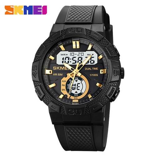 SKMEI Men Watch Outdoot Military Stopwatch Wristwatch Digital Boy Sport Watches - Picture 12 of 28