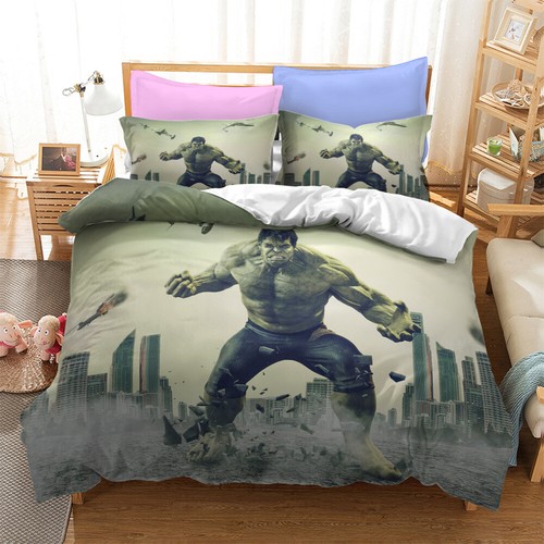 Marvel Avengers Quilt/Duvet/Doona Cover Set Single Double Queen Bedding Set Gift - Bild 47 von 62
