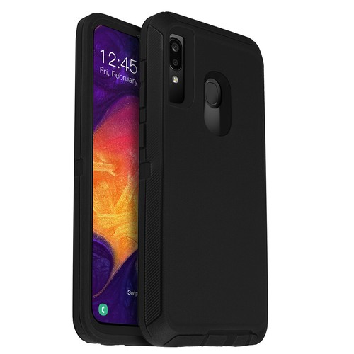 Custodia rigida 3 strati resistente ibrida antiurto per Samsung Galaxy A20/A30 - Foto 12 di 28