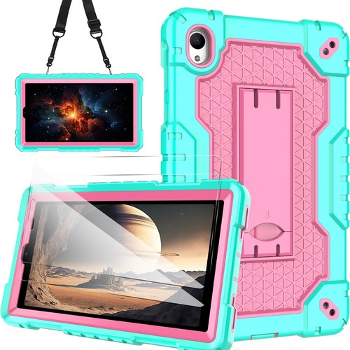 For Walmart Onn 7/8 8inch Gen4 2024 Case Built Strap Kickstand+Screen Protector - Picture 43 of 146