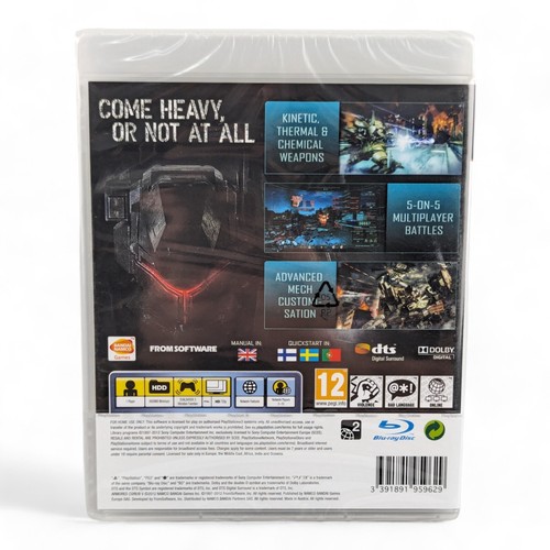 Armored Core V Five PS3 PlayStation 3 Game NEW SEALED - Picture 2 of 4