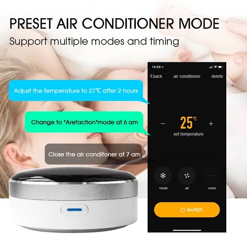 Universal IR Smart Remote Control WiFi + Infrared Home Control Hub Tuya App Work - Picture 15 of 23