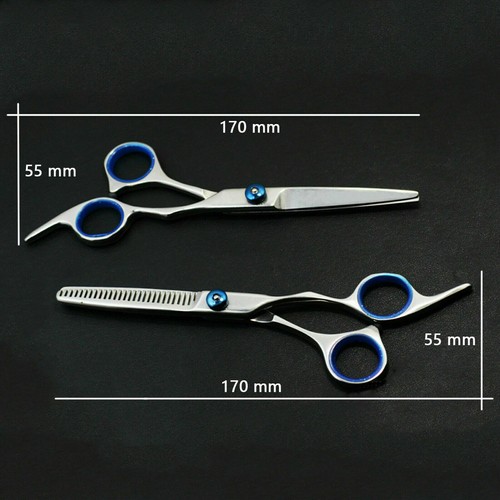 Professionelle Ausdünnung Schneidschere Tasche Schere Set Friseur Salon Haar scharf UK - Bild 2 von 13