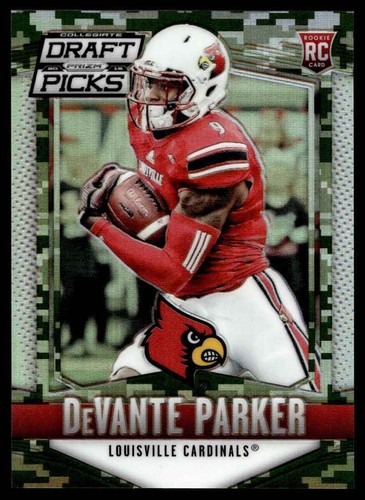 2015 Panini Prizm Entwurf Picks Prizms Camouflage DeVante Parker RC/199 Louisville